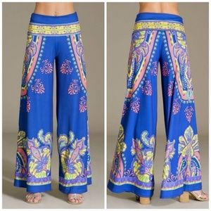 Flying Tomato Pants - Flying Tomato Bollywood palazzo pant wide leg Boho Flying Tomato Pants - Flying Tomato Bollywood palazzo pant wide leg Boho